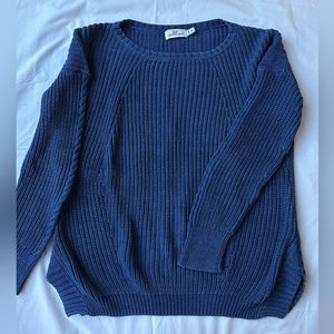 Vineyard Vines Ribbed Knit Crewneck Navy